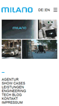 Mobile Screenshot of milanomedien.com